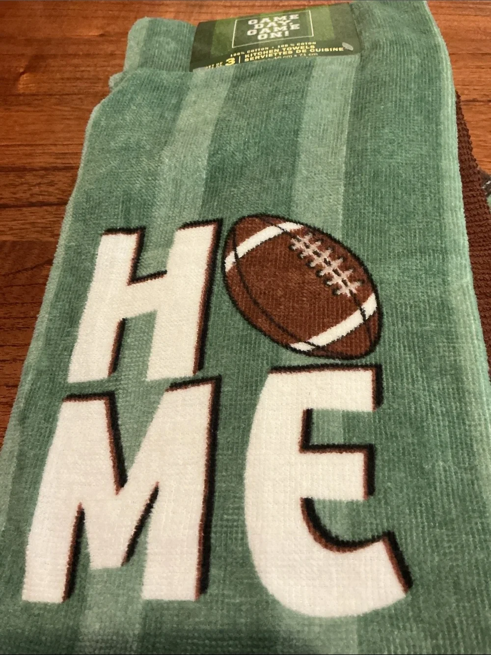 Football Kitchen Towels - Set of 3